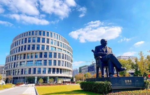 上海大学启用徽派古建筑